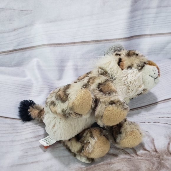 Wild Republic Bobcat Lynx Plush Stuffed Toy 7 Inch 2019 Spotted - Picture 4 of 10